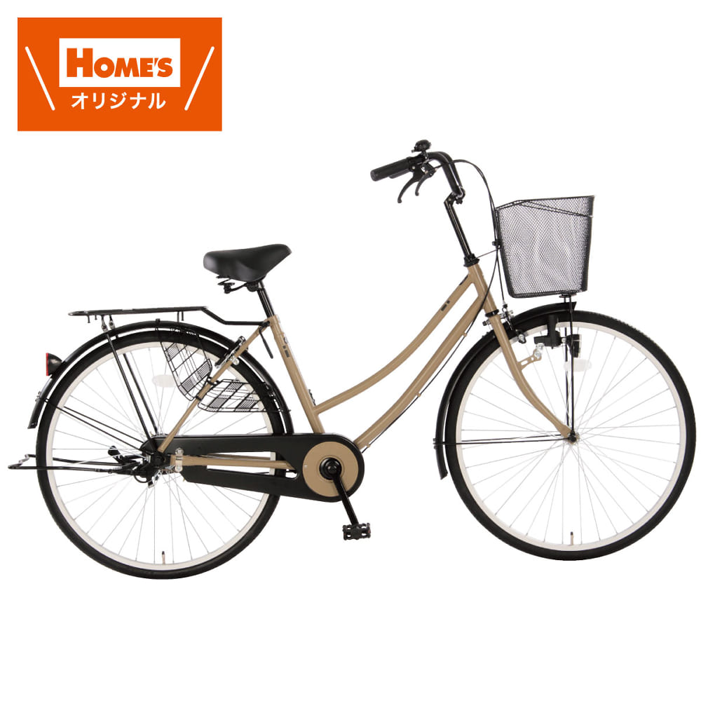 シティサイクル（軽快車） 26インチ NH－504－2－K［ホームズ