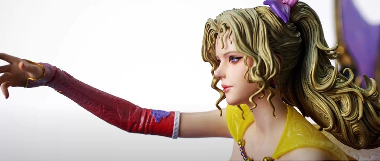 FF6』ティナと魔導アーマーのフィギュアが実物展示を実施