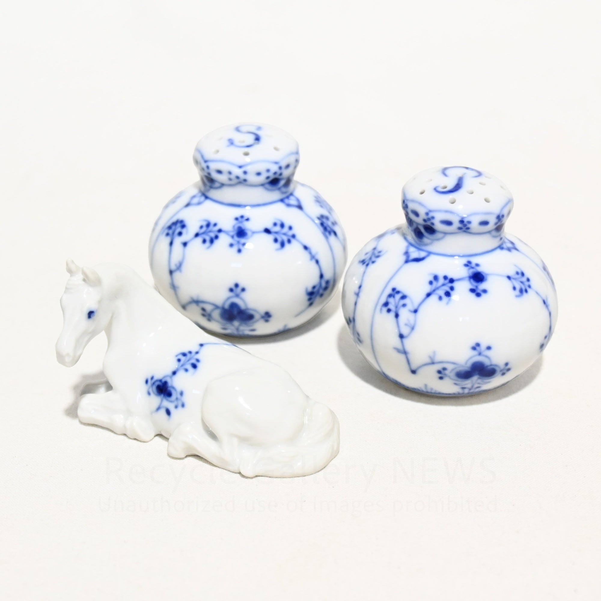ROYAL COPENHAGEN Salt & Pepper Vintage Rare Denmark / ロイヤル