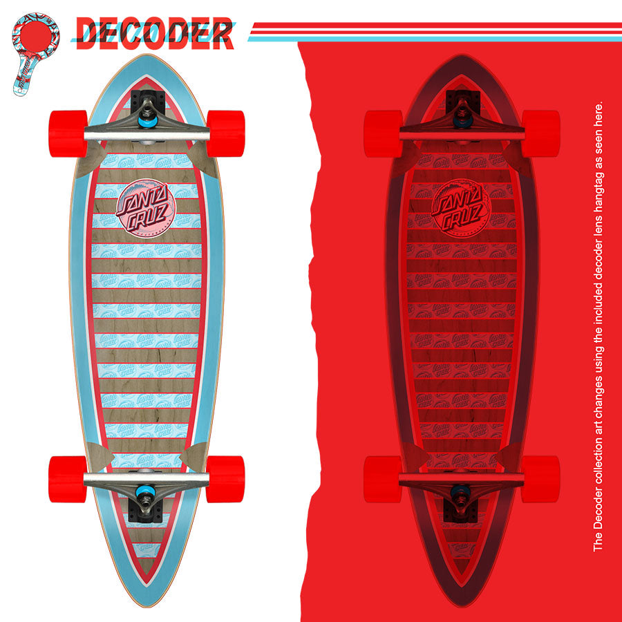 Decoder Wave 9.20in | Cruiser Skateboard | Santa Cruz