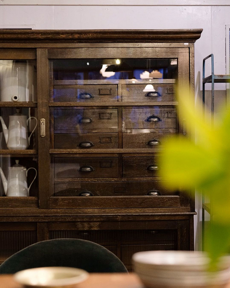 仁平古家具店 食器棚