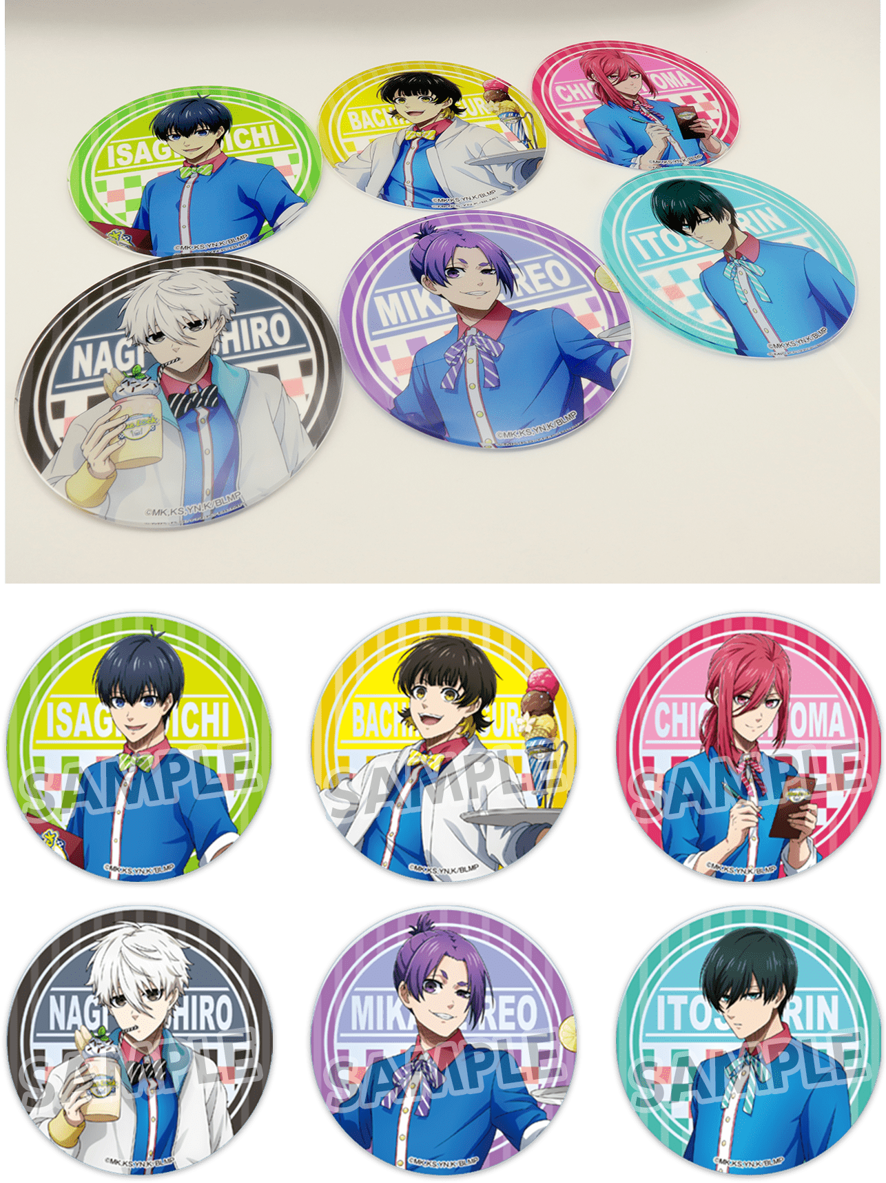 ブルーロック×ローソン」4月23日よりコラボ！凪・玲王のドリンク販売