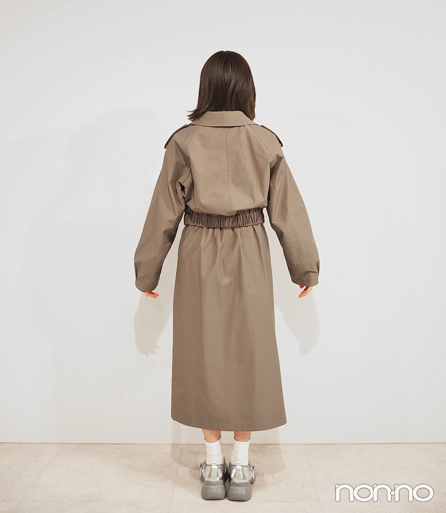 GU×rokh】セットで1万円以下！？ トレンチコート＆スカートが着回し力