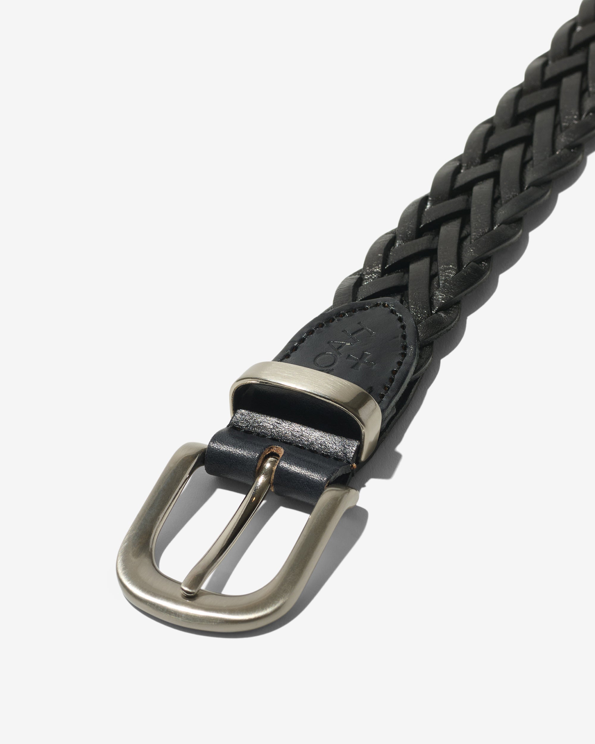 小物 Noah Braided Leather Belt 30 Braided Leather Belt - Noah