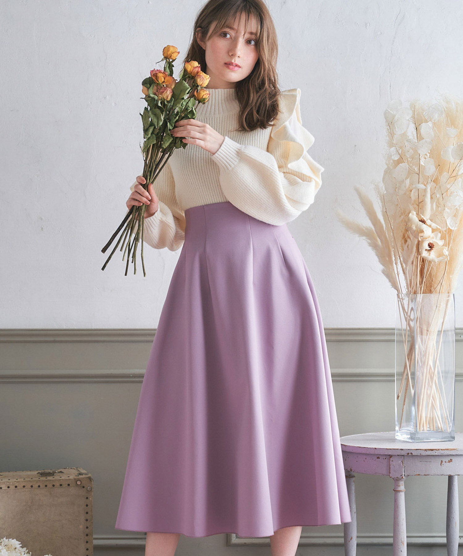 ボンディングフレアスカート | フレアスカート | NOELA OFFICIAL WEB STORE