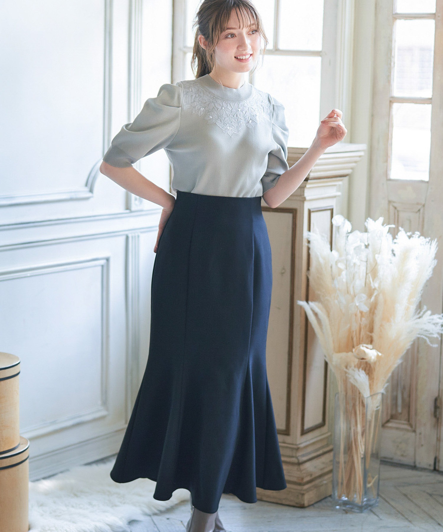 ロングマーメイドスカート | タイトスカート | NOELA OFFICIAL WEB STORE