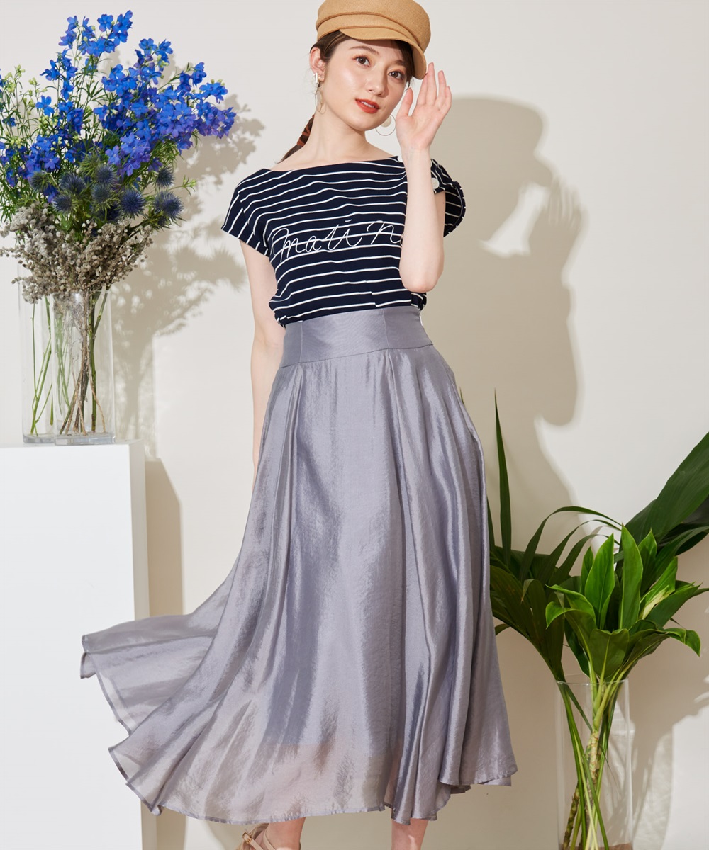 グロッシーボリュームフレアスカート | フレアスカート | NOELA