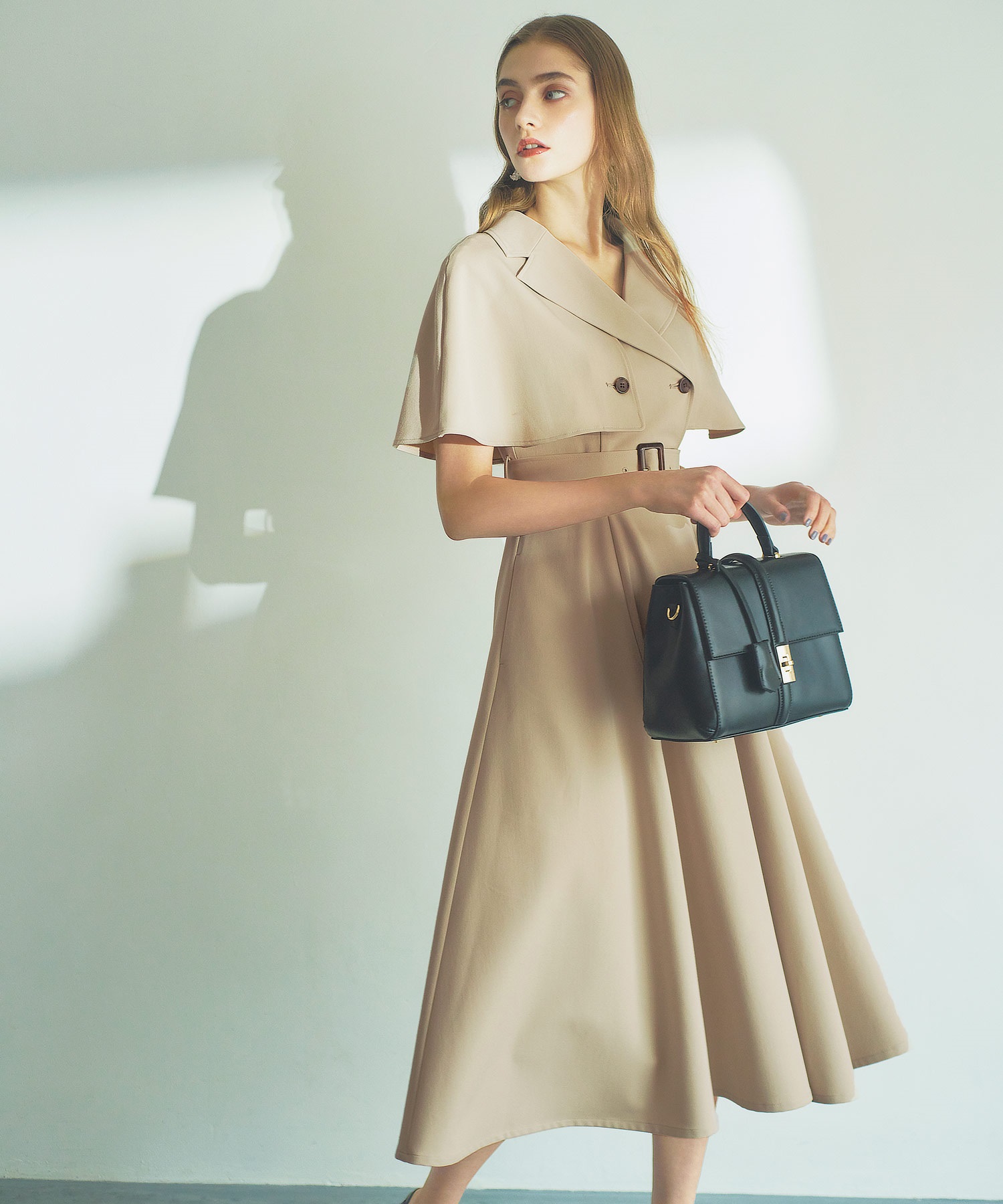 2WAYトレンチワンピース | ロングワンピース | NOELA OFFICIAL WEB