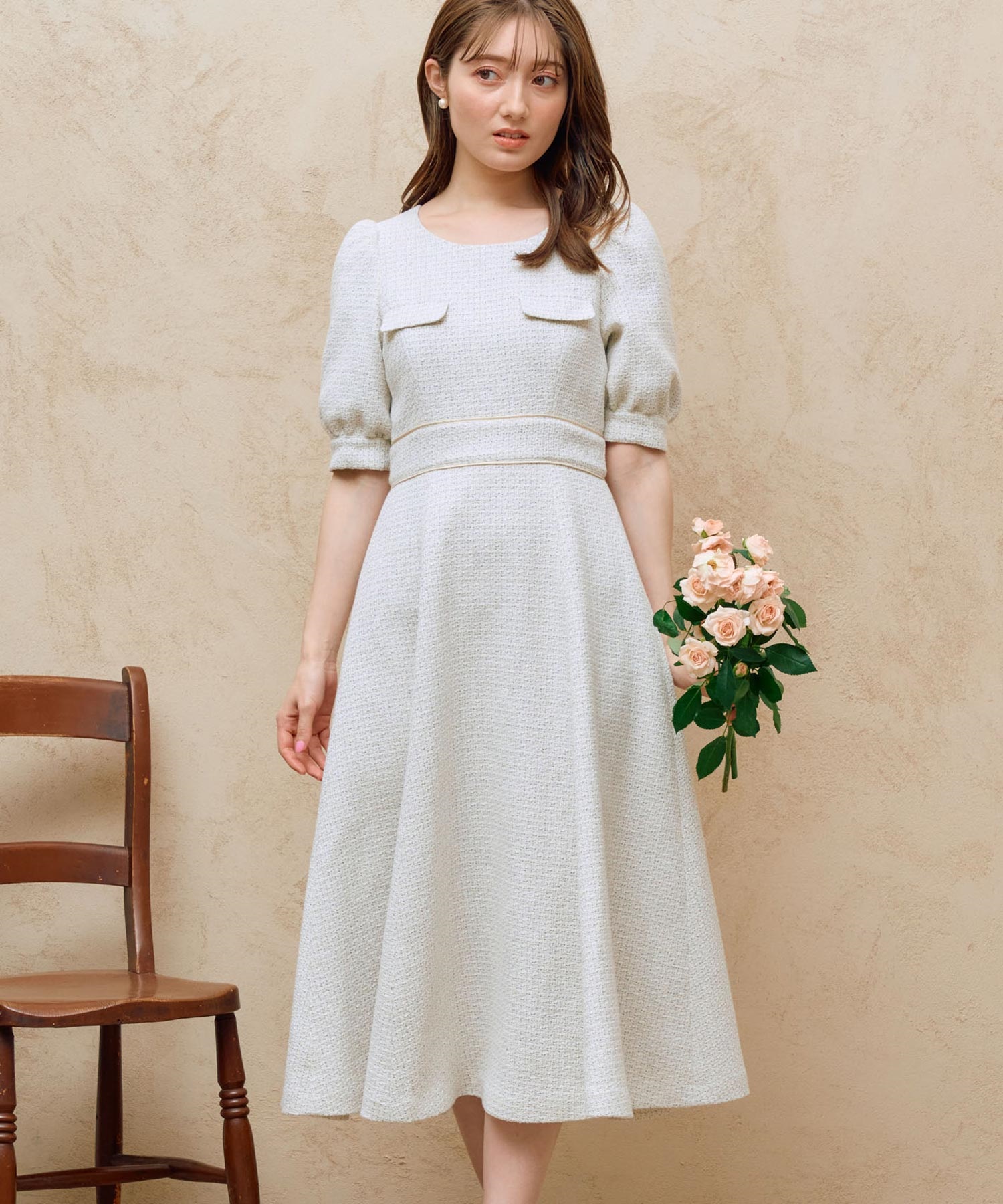 ツイードワンピース | ロングワンピース | NOELA OFFICIAL WEB STORE