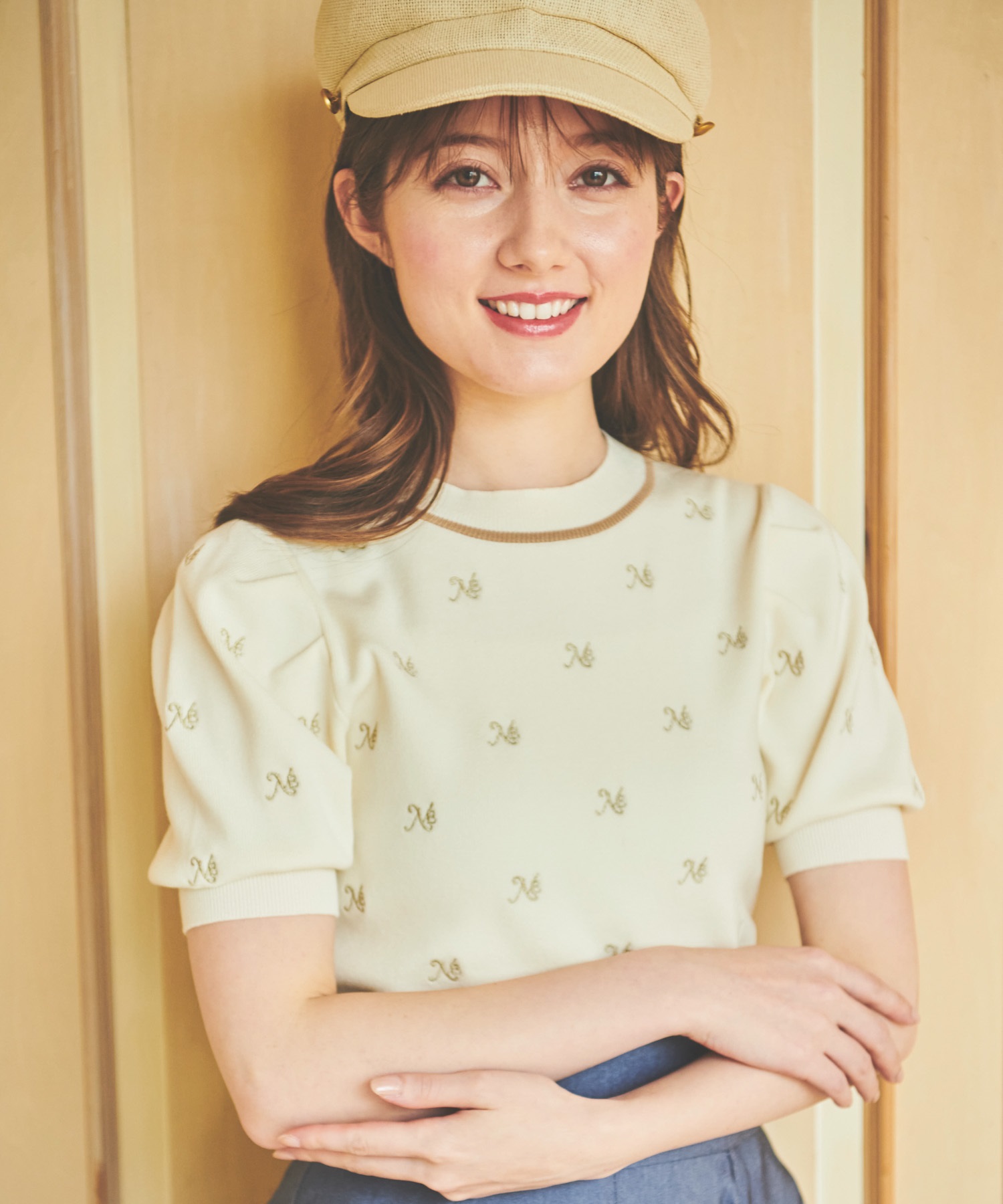 ロゴ刺繍ニット | ニット | NOELA OFFICIAL WEB STORE