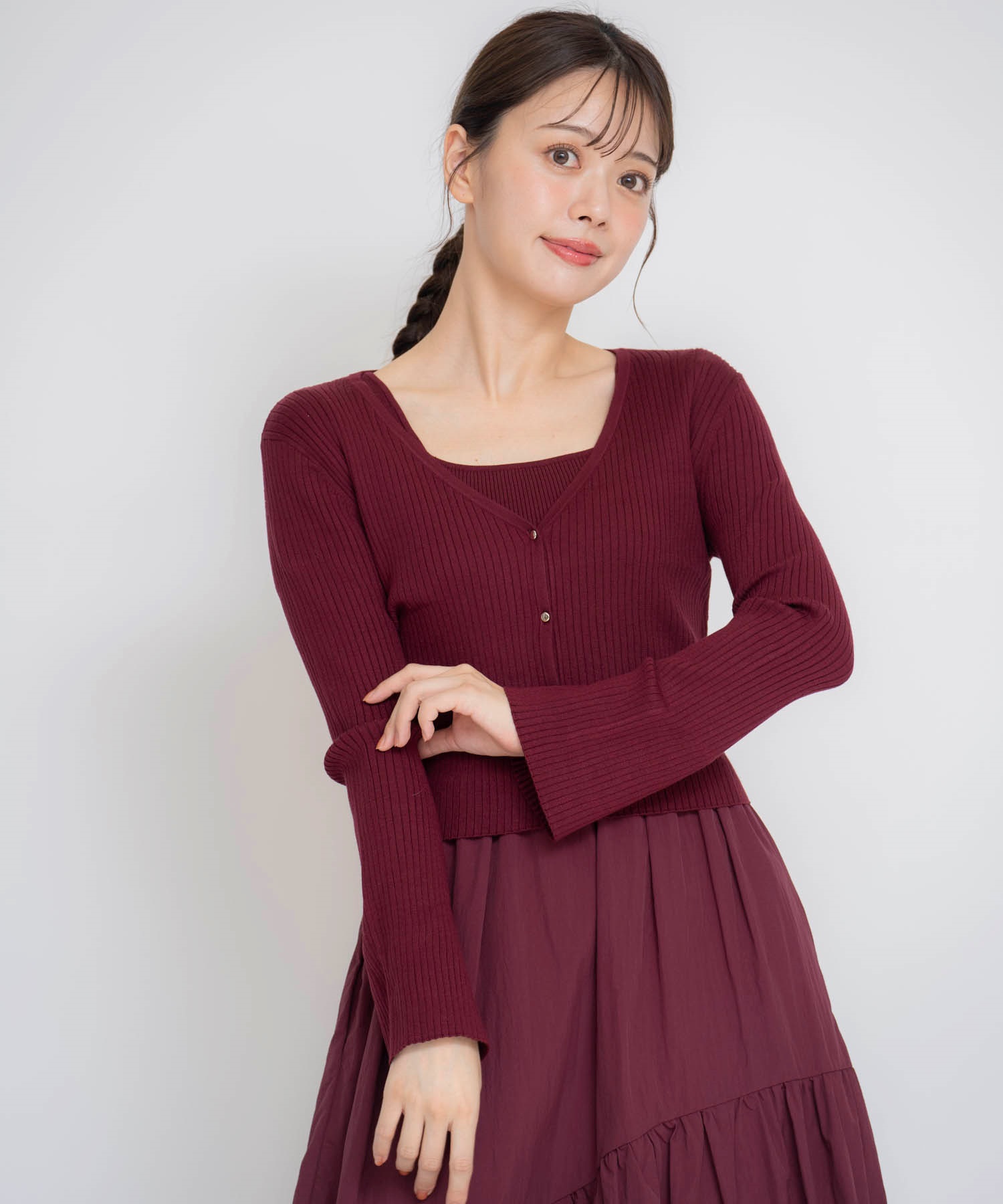 フレアスリーブニットカーデ | カーディガン | NOELA OFFICIAL WEB STORE