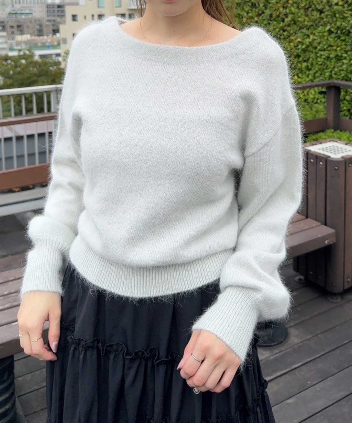 2WAYアンゴラ混ニット | ニット | NOELA OFFICIAL WEB STORE