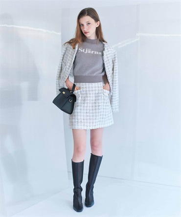 ツイードミニスカート | フレアスカート | NOELA OFFICIAL WEB STORE