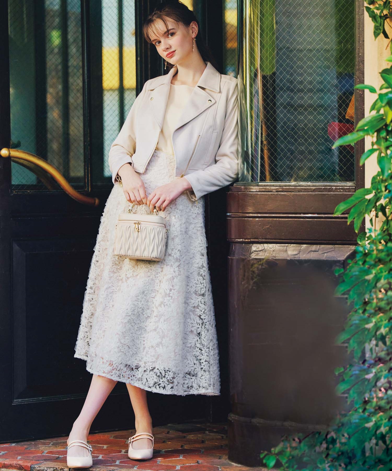 チュール刺繍スカート | フレアスカート | NOELA OFFICIAL WEB STORE