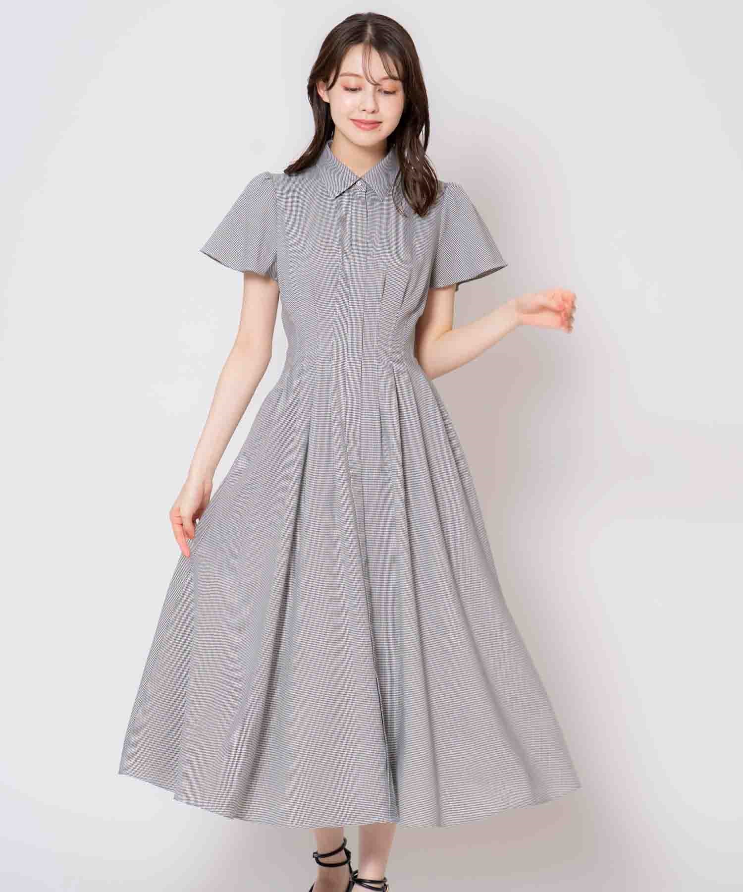 袖フリルタックシャツワンピース | シャツワンピース | NOELA OFFICIAL