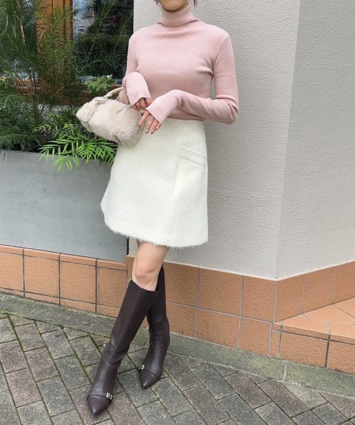 シャギーミニスカート | タイトスカート | NOELA OFFICIAL WEB STORE