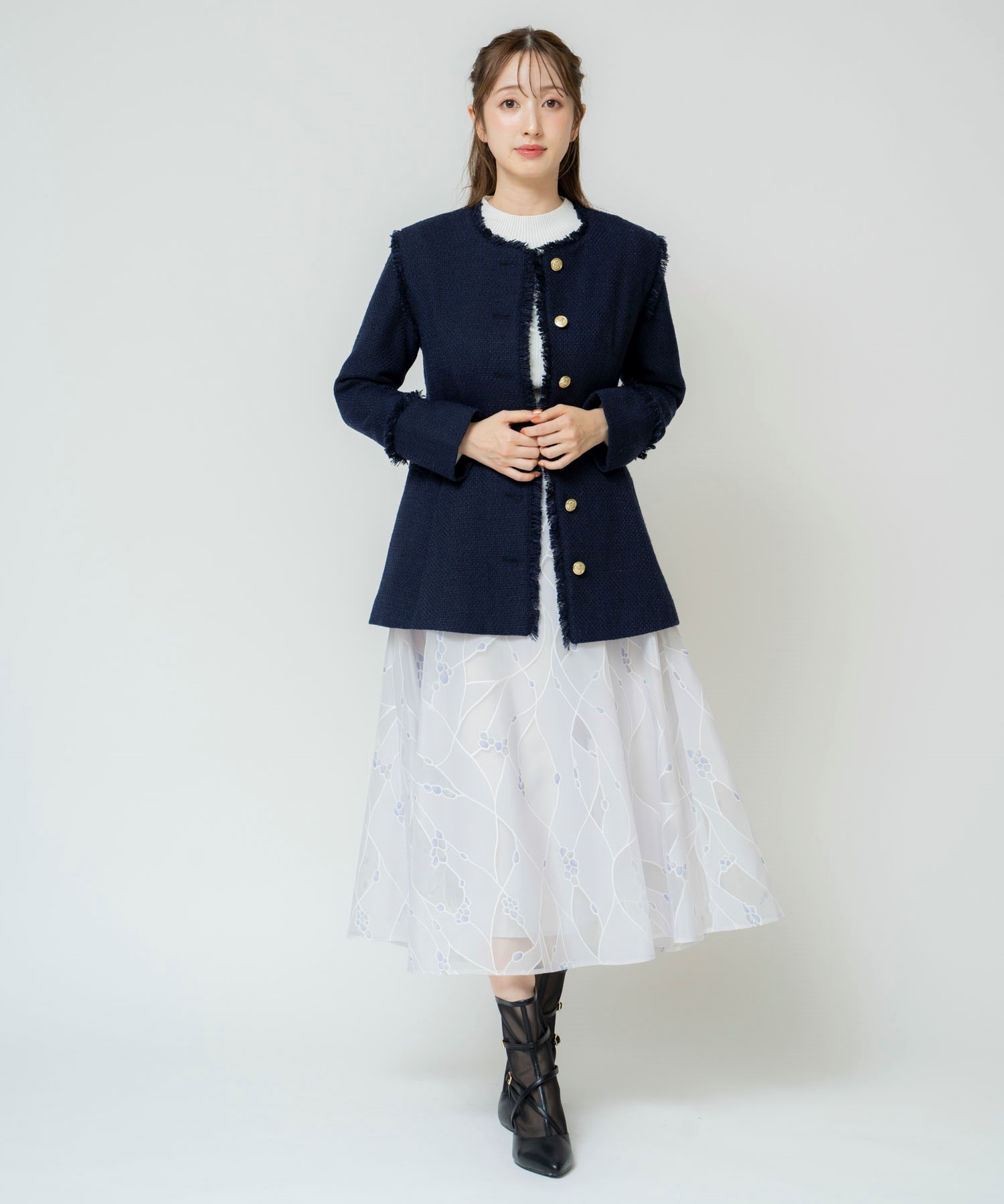 2WAYツイードジャケット | ジャケット | NOELA OFFICIAL WEB STORE