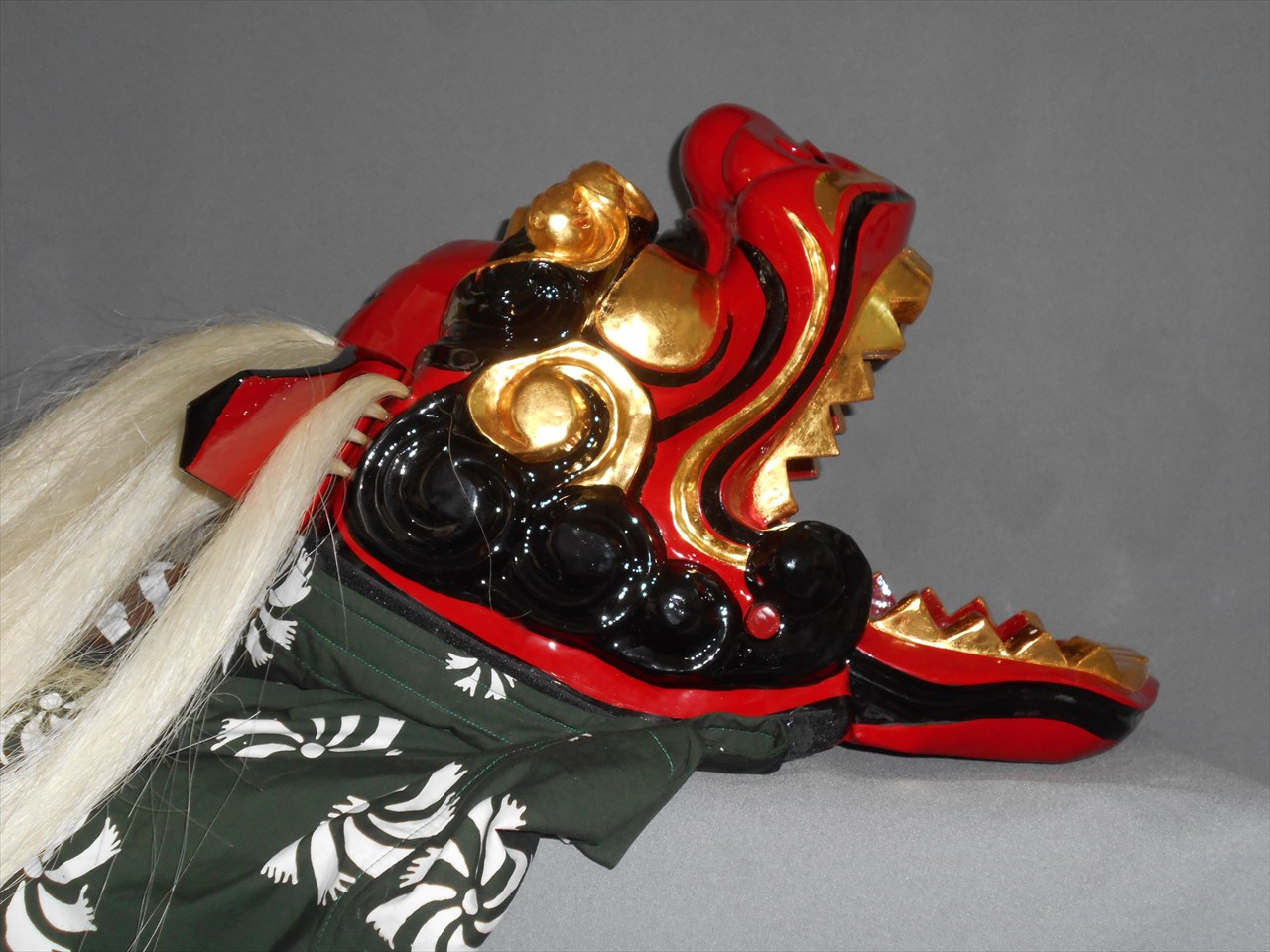 能管 樹脂製 頭金獅子