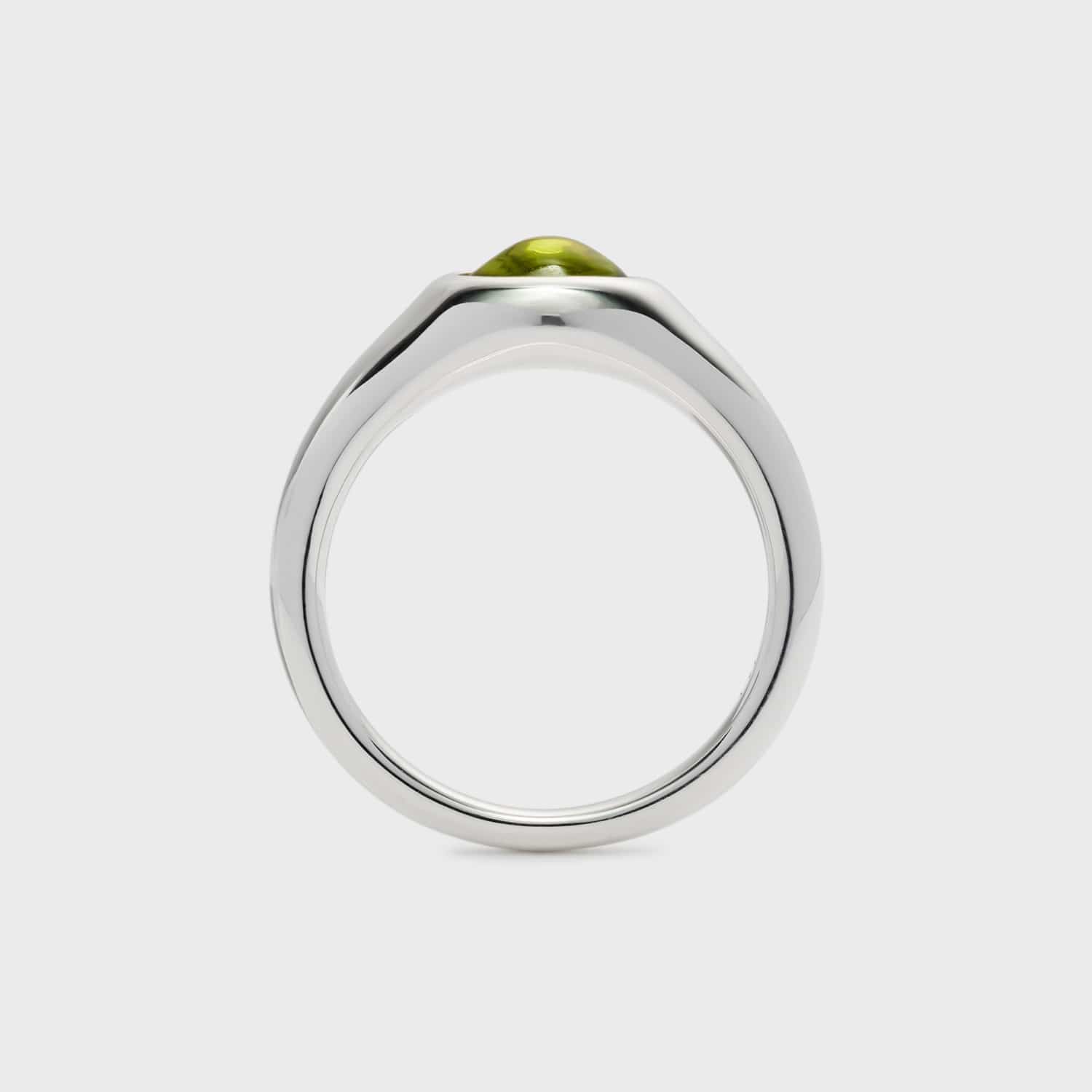 シルバーペリドットピンキーリング｜ピンキーリング｜ノジェス 公式