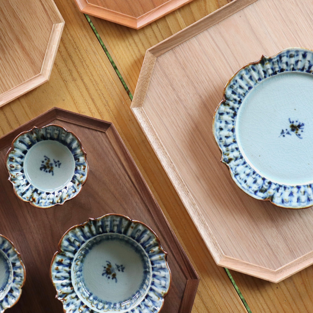 陶房 遊 5.5寸輪花リム皿｜のレン神楽坂【公式通販】発酵、暮らしの