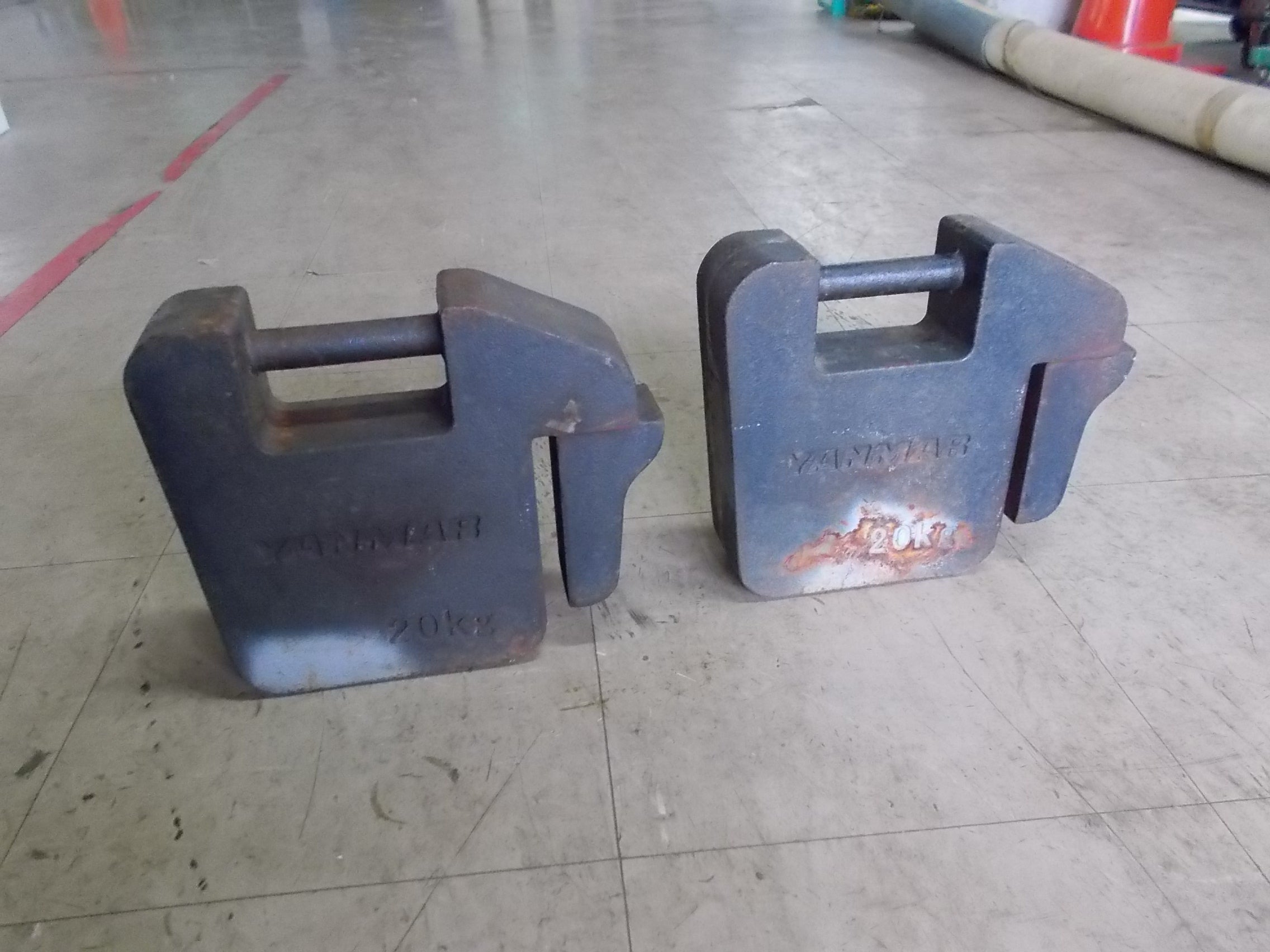 ヤンマー 中古 ウェイト 20Kg 2個セット – 農キング