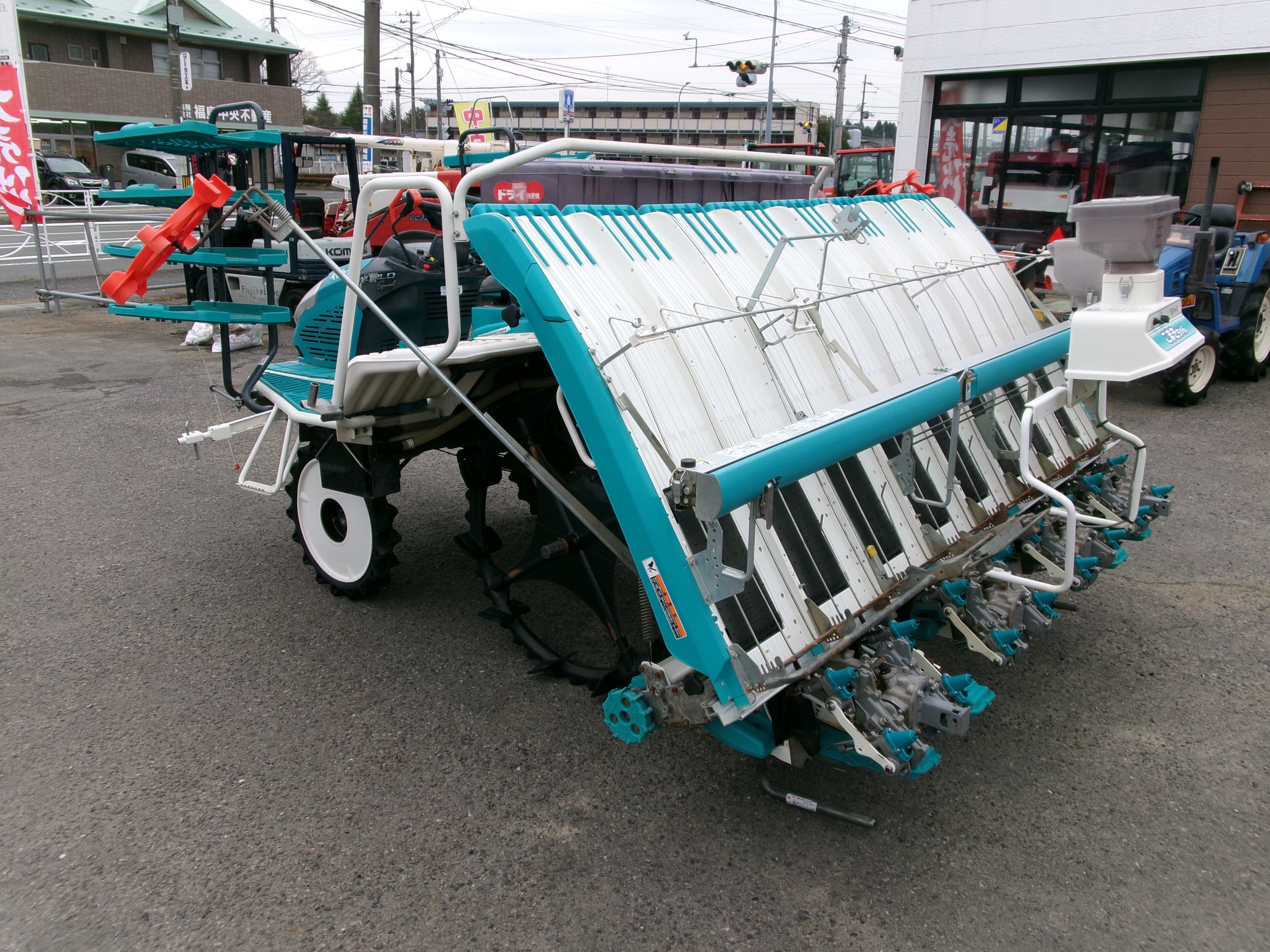 クボタ 中古 田植機 WP80DSP 8条 ディーゼル – 農キング