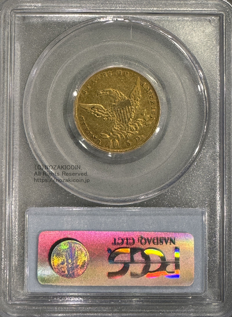 アメリカ 5ドル金貨 クラシックヘッド 1838年 PCGS XF45 – 野崎コイン