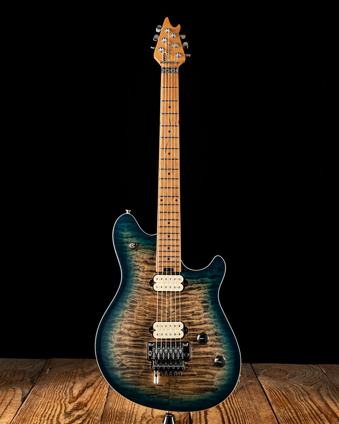 EVH Wolfgang Special QM - Indigo Burst