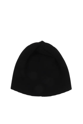 VETEMENTS ヴェトモン SS26 LEATHER BIKER CROSS LOGO BEANIE / BLK
