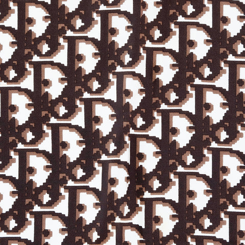 クリスチャンディオール Christian Dior トロッター スカーフ ブラウン