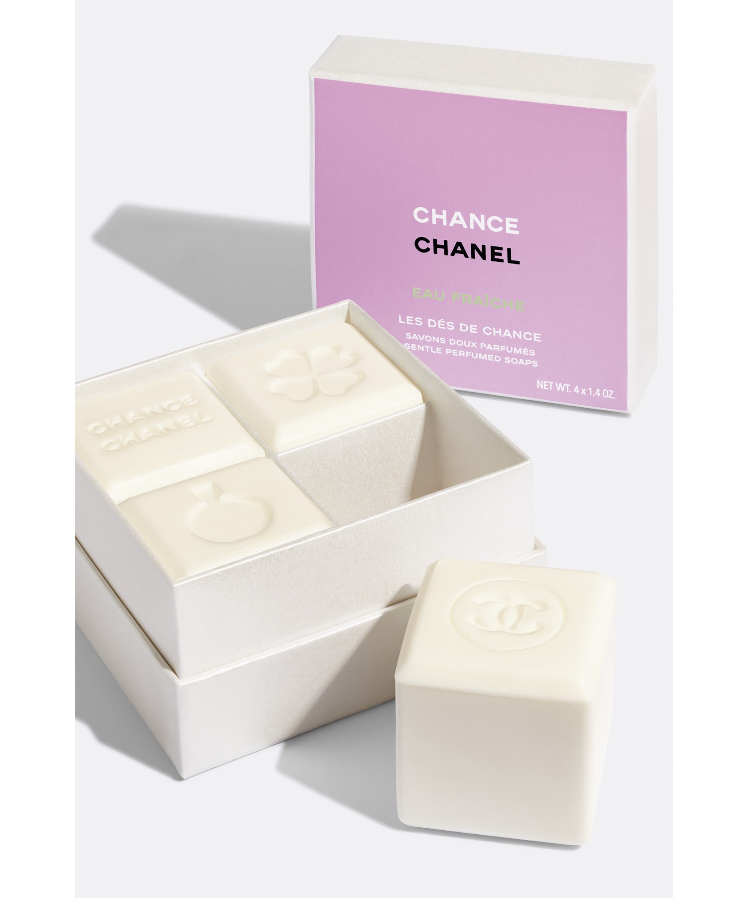 チャンス オー フレッシュ レ サヴォン - 特別限定品 4x40g（香水