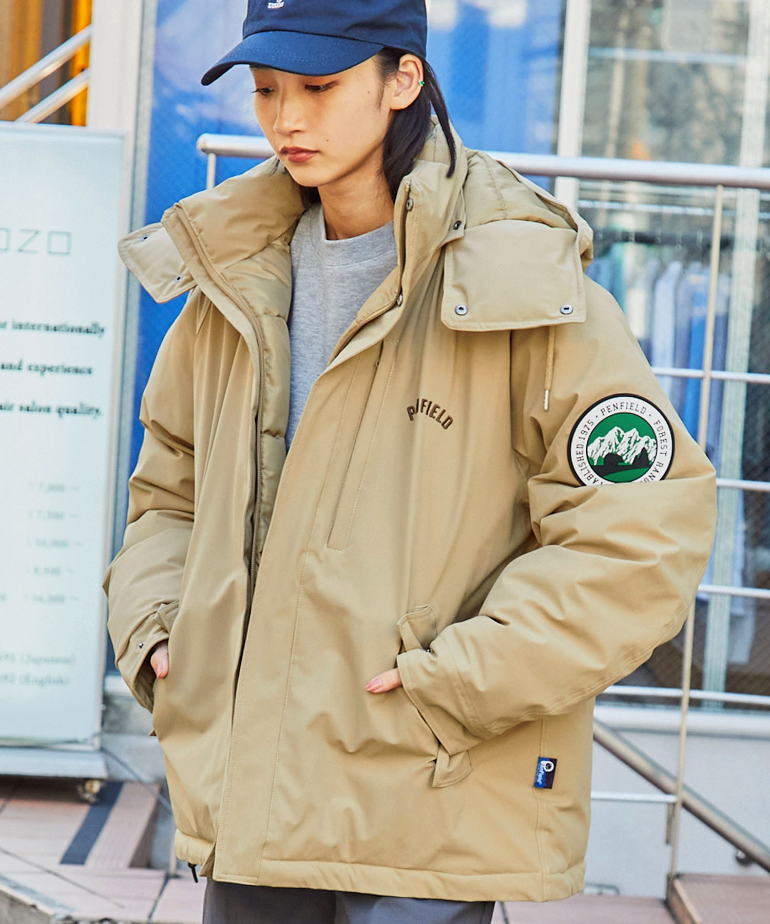 PENFIELD/ペンフィールド 別注 2WAYビッグシルエットマウンテン