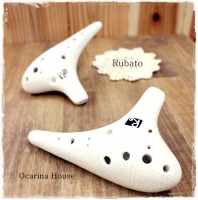 ほぼ新品 ルバートオカリナ アルトC管 楽天市場】（Rubato） ルバート