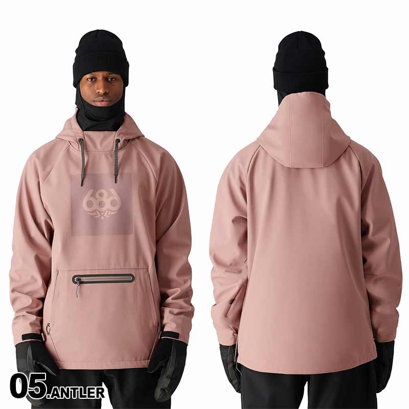 686/シックスエイトシックス メンズ 撥水パーカー M3WNCS110 長袖