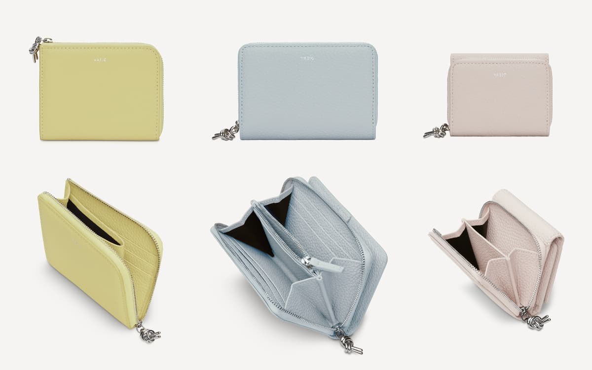 現代女性の日常にマッチする「ヴァジック」の機能的ウォレット3モデル