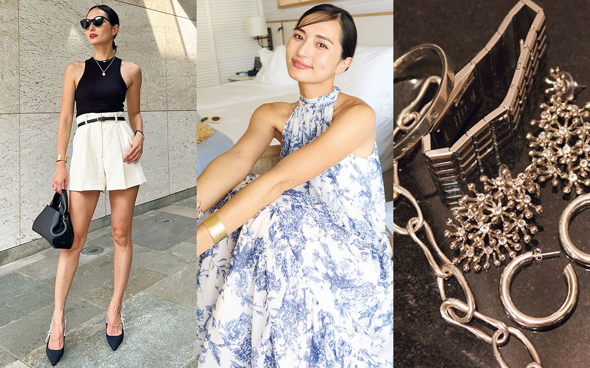 人気インフルエンサー 山賀琴子がお手本！「大人の肌見せ」は品よく