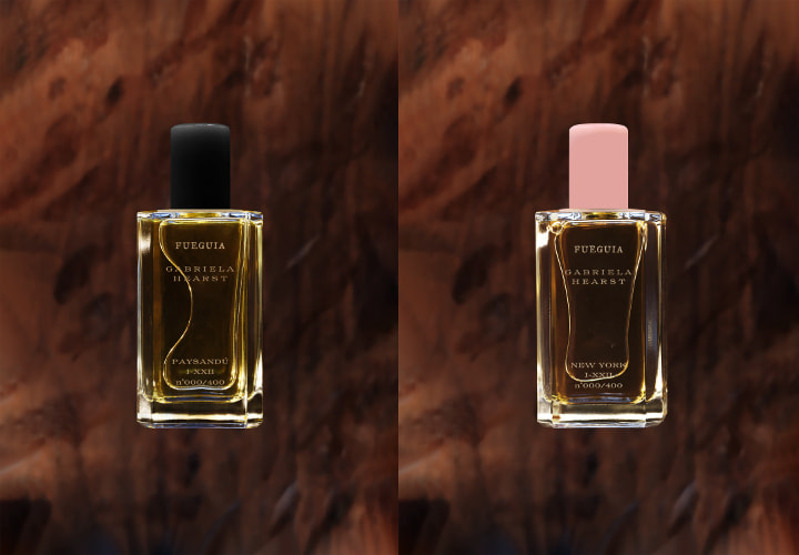 フエギア 1833とデザイナー ガブリエラ・ハーストのコラボ香水2種が