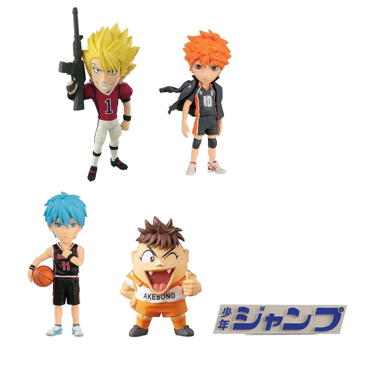 ジャンプ50周年 ワールドコレクタブルフィギュアvol.1」 (c)バード