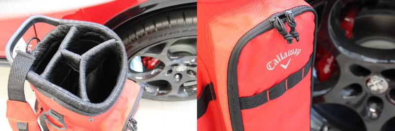 機能美を極めたキャディバッグ【Alfa Romeo×Callaway 純正 ゴルフ