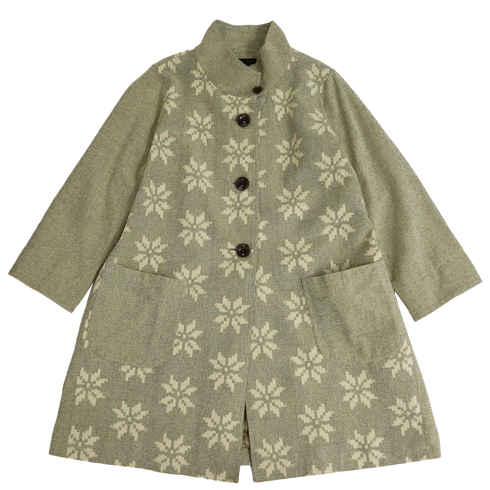 コート – 久留米絣の儀右ヱ門