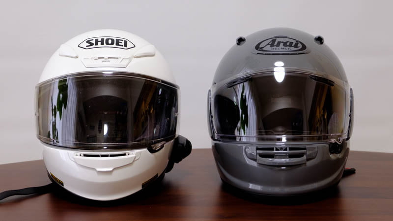SHOEI 党を脱して、ARAI の アストロGX というヘルメットを買いました