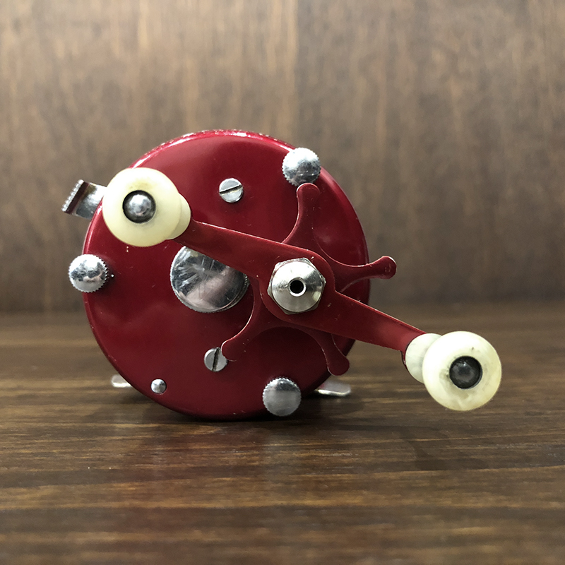 Abu Record Ambassadeur 5000 Svangsta Red With Case アブ レコード