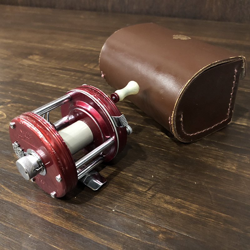 Abu Record Ambassadeur 5000 Svangsta Red With Case アブ レコード