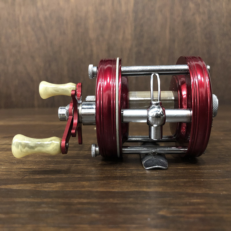 Abu Record Ambassadeur 5000 Svangsta Red With Case アブ レコード