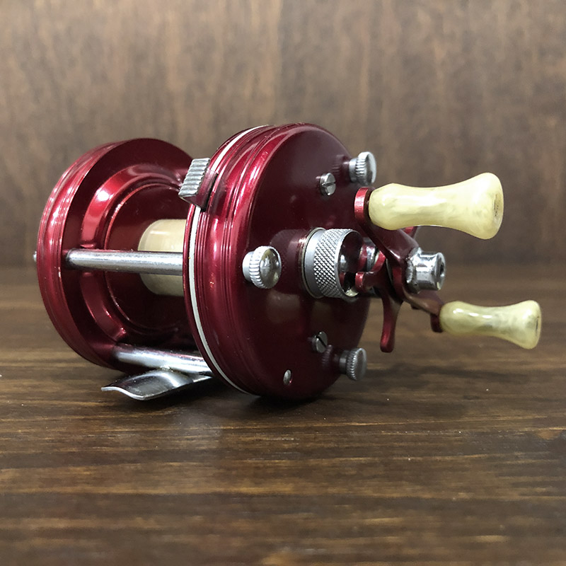 Abu Record Ambassadeur 5000 Svangsta Red With Case アブ レコード