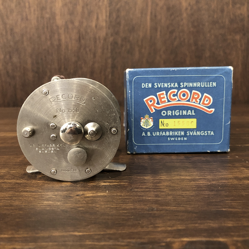 Abu Record Rullen 1550C Direct Bait Casting Reel With Box アブ