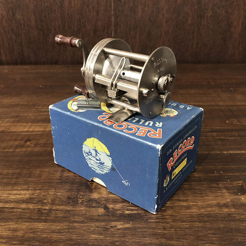 Abu Record Rullen 1550C Direct Bait Casting Reel With Box アブ
