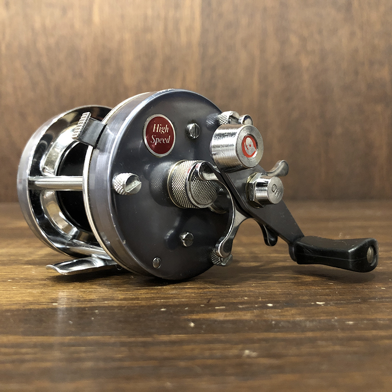 Abu Ambassadeur 5500C Blue Gray Bait Casting Reel アブ