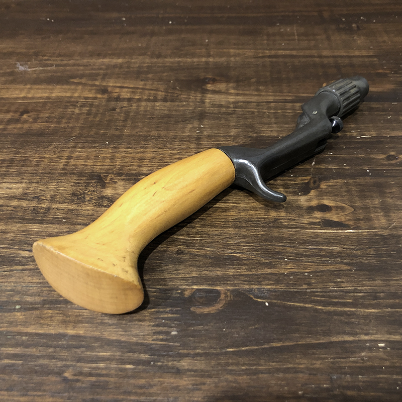 Featherweight Champion Grip Rod Handle Real Wood Gun フェザー