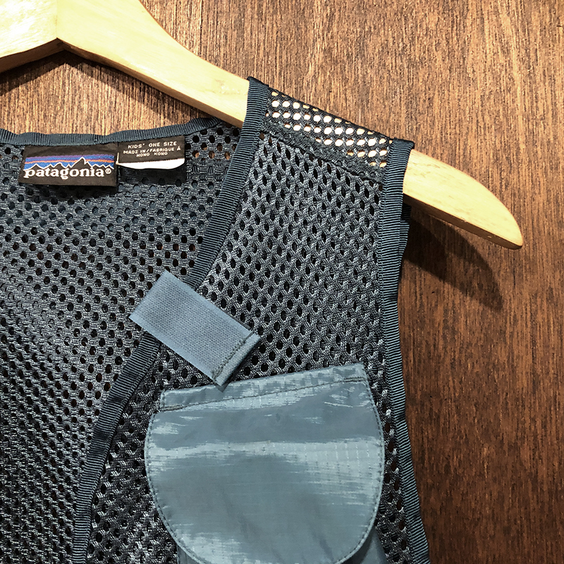 Patagonia Fishing Mesh Vest Teal Green Kid's One Size Mint